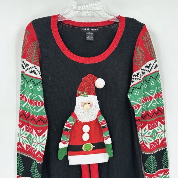 UNITED STATES OF SWEATERS ugly christmas sweater dress santa fair isle - Picture 2 of 7